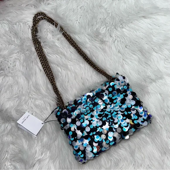 Kurt Geiger • Iridescent Sequin Brixton Purse Mini